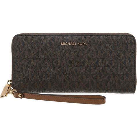 michael kors geldbörse travel continental met center stripe|Michael Kors Met Center Stripe Travel Continental Leather Wallet .